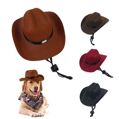 Western Cowboy Hat Pet Dog (S)
