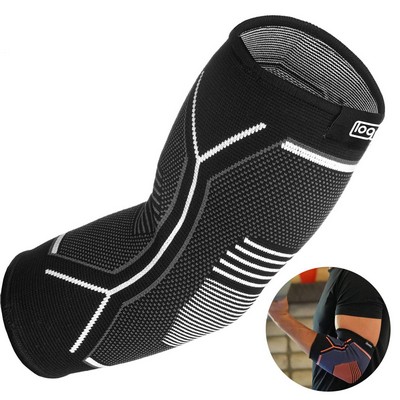 Breathable Elastic Nylon Elbow Compression Sleeve