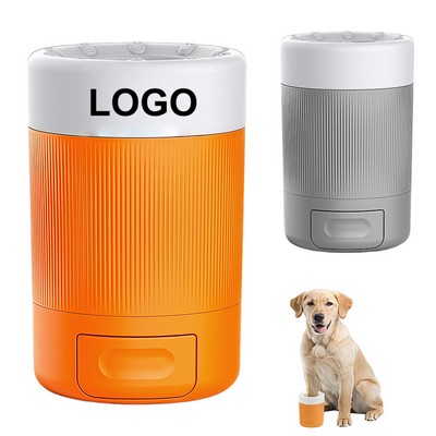 Custom Portable Semi-Automatic Dog Paw Washing Cup