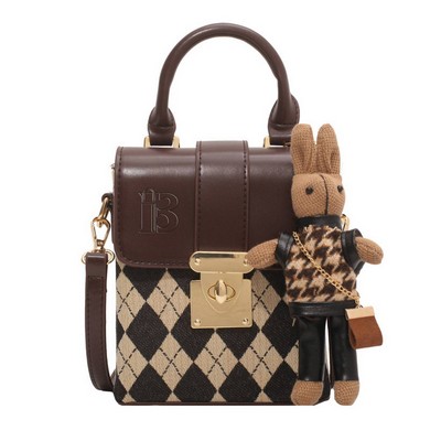 Portable Canvas Shoulder Handbag