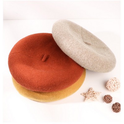Woolen Beret Caps