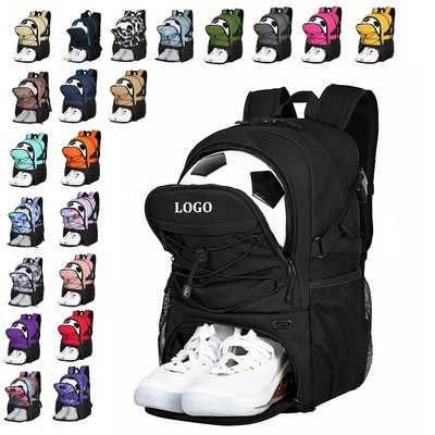 Soccer Shoe Compartment Backpack