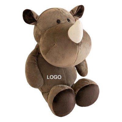 Rhinoceros Plush Doll