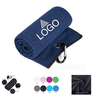 Microfiber Golf Towel with Clip
