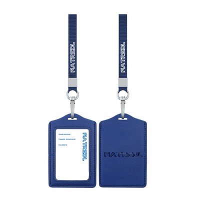 Leather ID Badge Holders