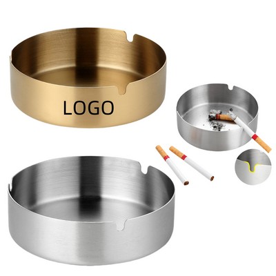 Thickened Stainless Steel Ashtray