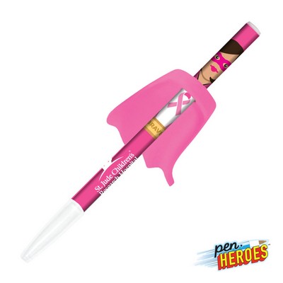 Pen Heroes™ Awareness Series Female w/Cape