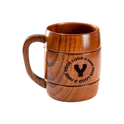 12oz. Wooden Beer Mug