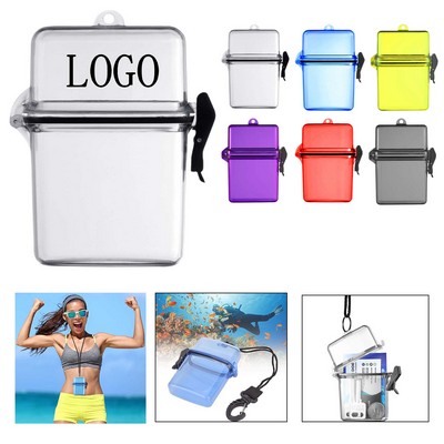 Sealed Transparent Travel Storage Box