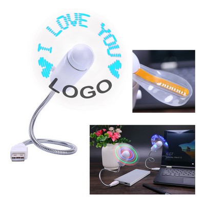 LED Message Fan