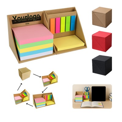 Folding Storage Sticky Note Box