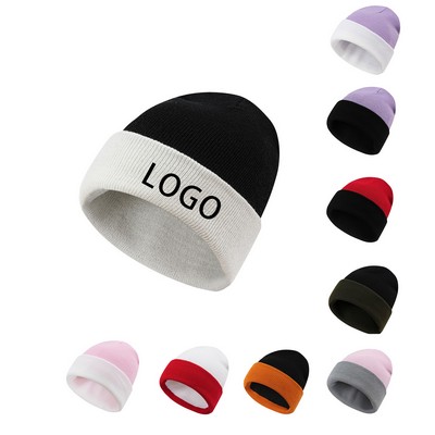 Patterned Knitted Hat