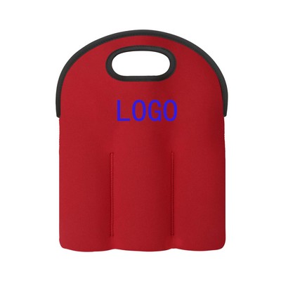 6 Pack Wine Bottle Neoprene Cooler