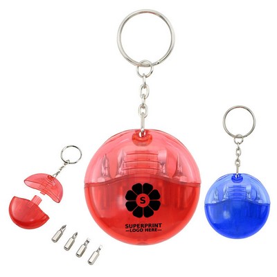4-in-1 Screwdriver Keychain Multi Tool