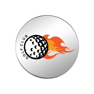 Silver Color Golf Ball Marker