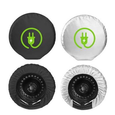 Polyester Taffeta Car Spare Tire Cover