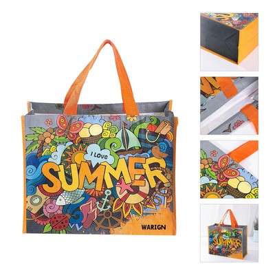 Full Color Woven Laminated Grocery Bag