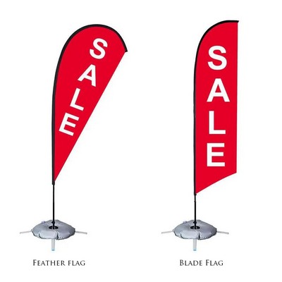 9' Feather Blade Flag