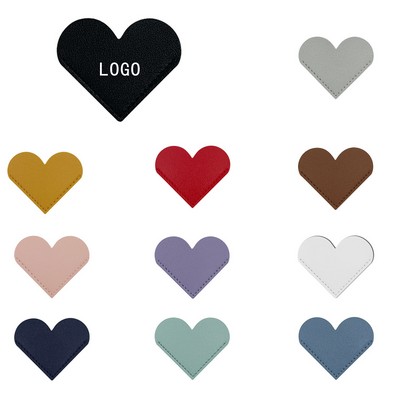 PU Heart Corner Bookmark