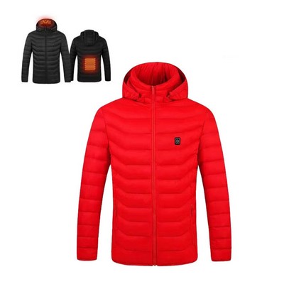 Heating Unisex Heated Down Jacket