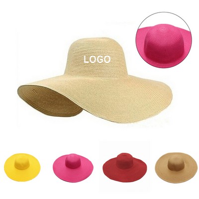 Women Large Brim Straw Hat