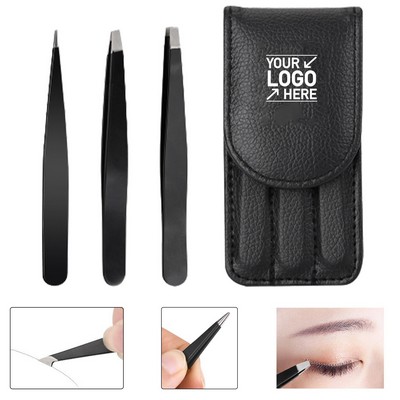 Precision Stainless Steel Tweezers Set