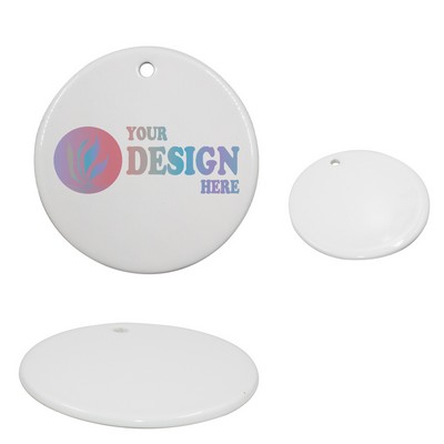 Round Ceramic Pendant