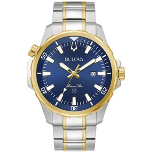 Bulova Performance Marine Star Quartz Mens Watch