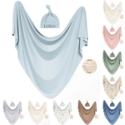 Infant's Knotted Sleep Gown with Mittens