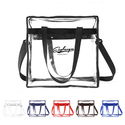 Clear Crossbody Bag with Adjustable Strap
