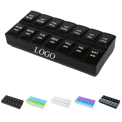 AM/PM Pill Organizer/Storage Box