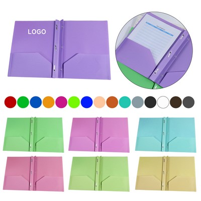 PP Folder with Tadpole File Clip