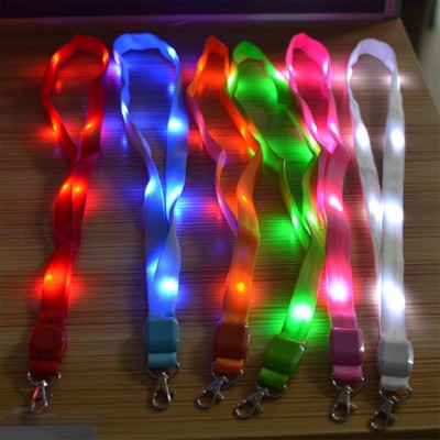 Glowing LED Lanyard