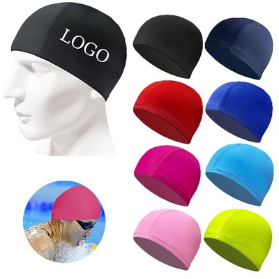Unisex Polyester Swim Cap