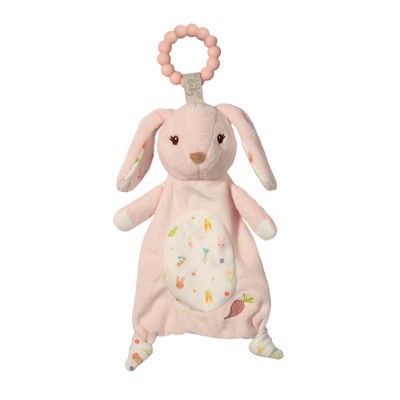 Parsnip Pink Bunny Teether Stuffed Animal