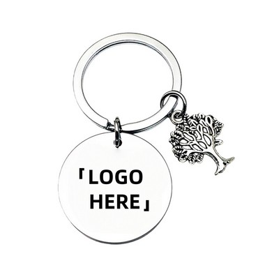 Tree Pendant Keychain