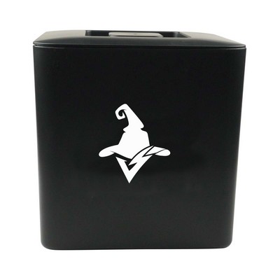 Double layer 10L Square Plastic Ice Bucket