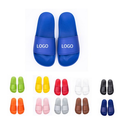 PVC Thick Platform Sandals Slides