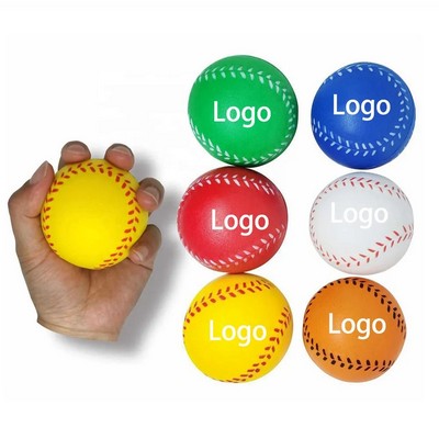 PU Foam Baseball Stress Ball