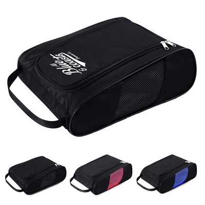 Outdoor Zippered Golf Shoes Bag