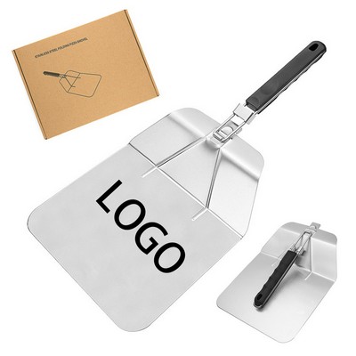 Folding Stainless Steel Pizza Peel Transfer Shovel