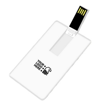 Ultrathin Credit Card USB Flash Drive Blank DIY Go