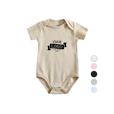 6.7 oz 100% Cotton Baby Romper