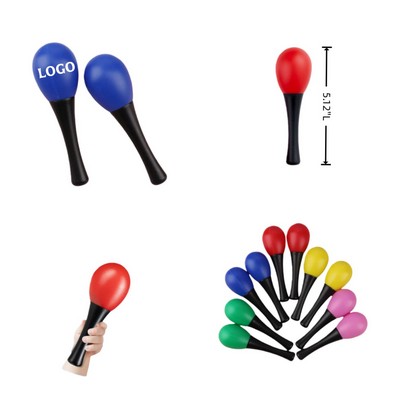 Musical Percussion Egg Shaker Noisemaker Rattles Sand Hammer MOQ 30pcs