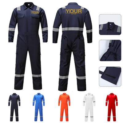 100% Cotton Work Jumpsuit