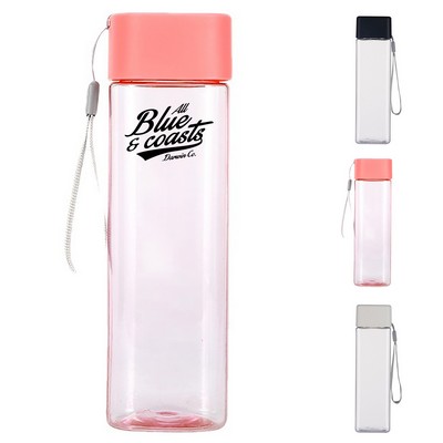 16oz Straight Plastic Water Bottle