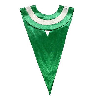 Tri-color V-shaped Graduation Honor Stole