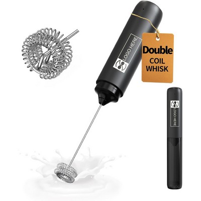 Rechargeable Milk Frother Hanheld