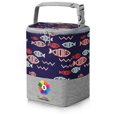Portable Vertical Insulated Cooler Bag