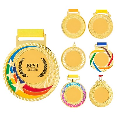 Metal Round Award Medal